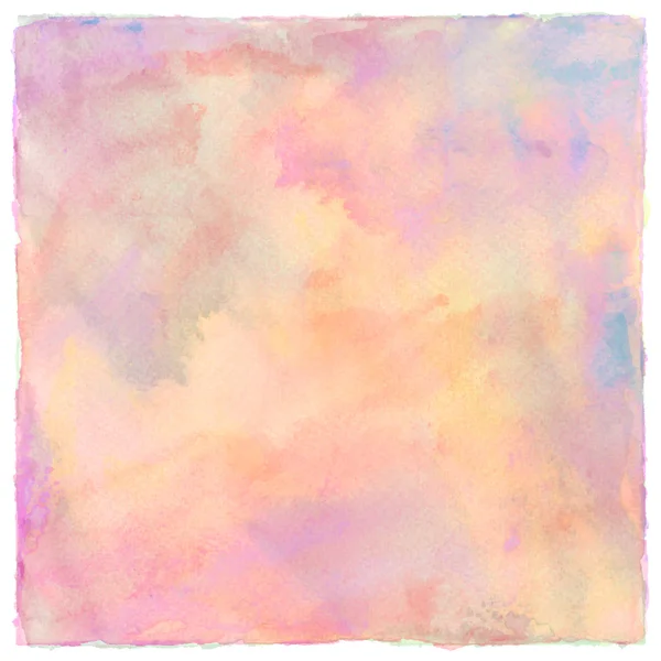 Aquarela multicolor no fundo branco — Fotografia de Stock