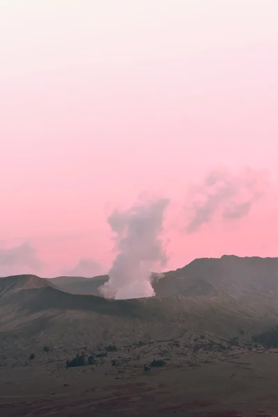 Vista del Monte Bromo durante el amanecer —  Fotos de Stock