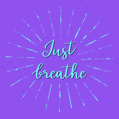 Güneş kremi çizgileri olan harflerle nefes al..