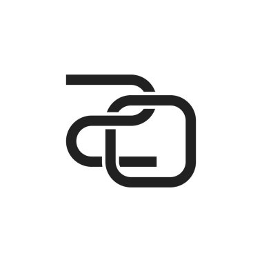 Siyah ve beyaz arkaplanı olan 20 numaralı vektör tasarım logosu.