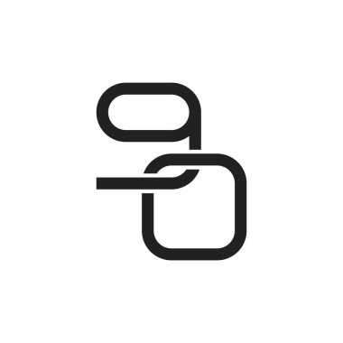 Siyah ve beyaz arkaplanı olan 90 numaralı vektör tasarım logosu.