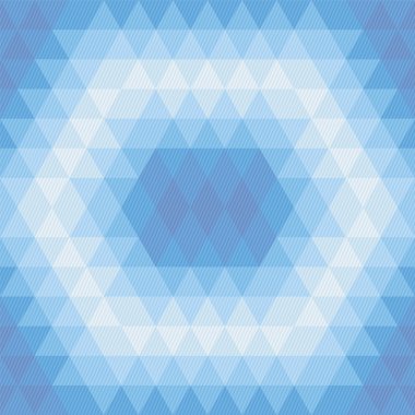 Mavi üçgen ve çizgiler desen 4