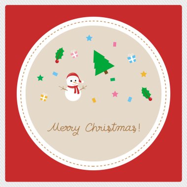 Merry christmas tebrik card22