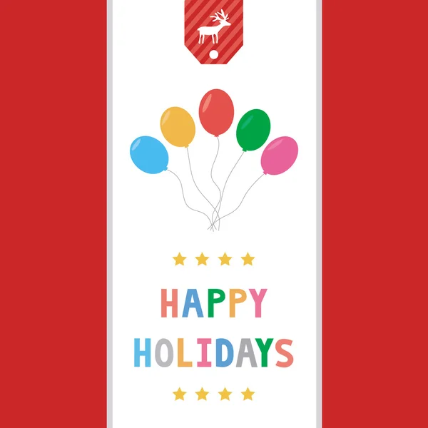 Happy holidays12 — Stock Vector