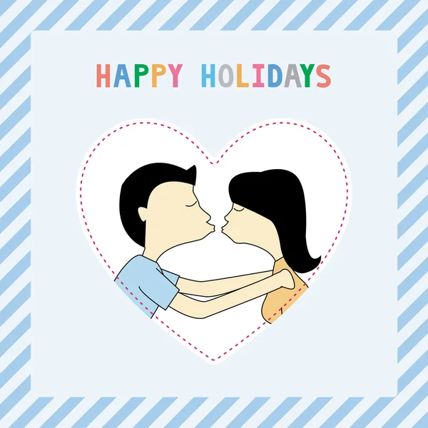 Happy holidays8 — Stock Vector