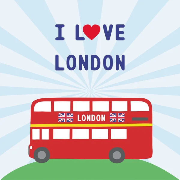 J'adore London7 — Image vectorielle