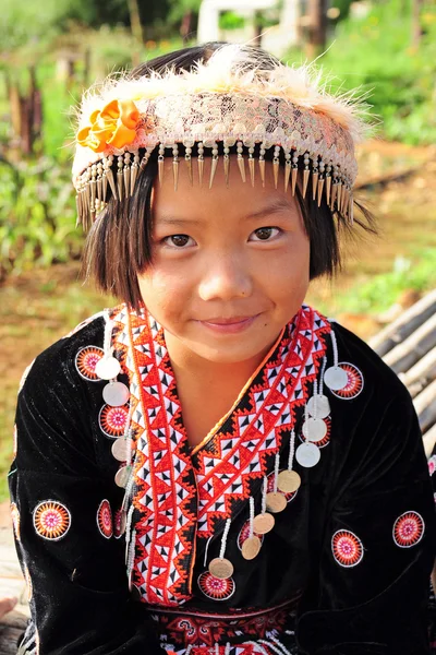 Hill tribe flicka — Stockfoto