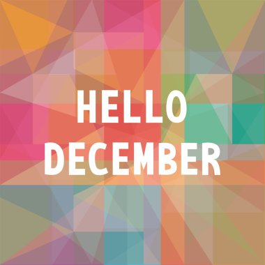 Aralık card1 Merhaba