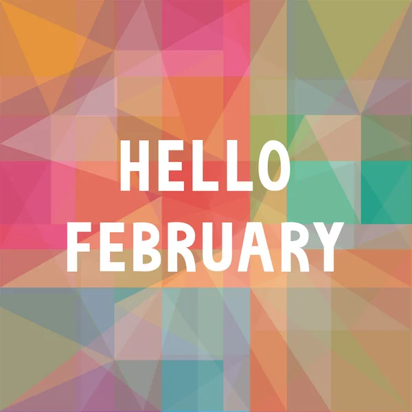 Şubat card1 Merhaba