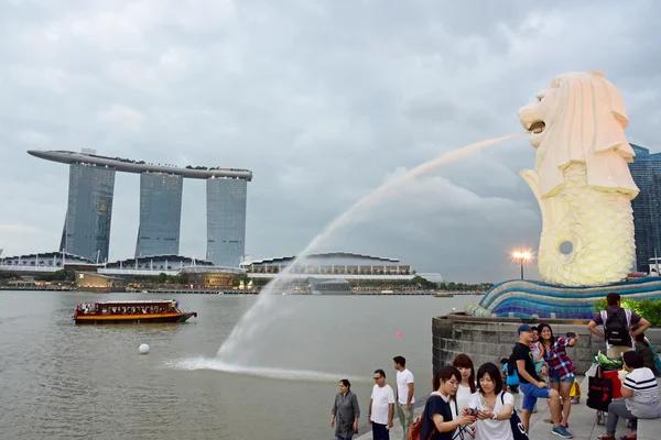 O merlion — Fotografia de Stock