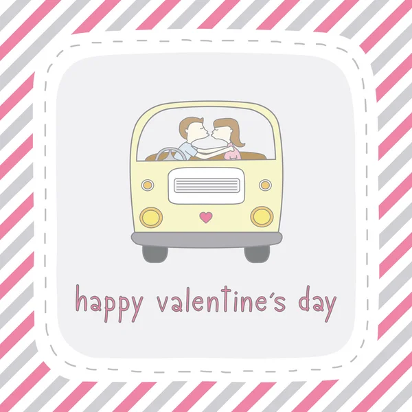 Happy valentine s day card11 — Stock Vector