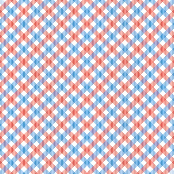 红色和蓝色的格子对于 pattern1 — 图库矢量图片