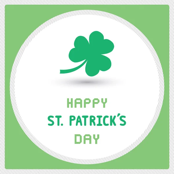 Mutlu Saint Patrick s gün Card5 — Stok Vektör