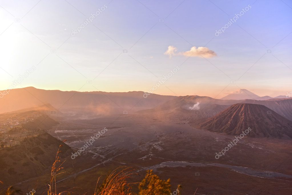 View of Mount Bromo