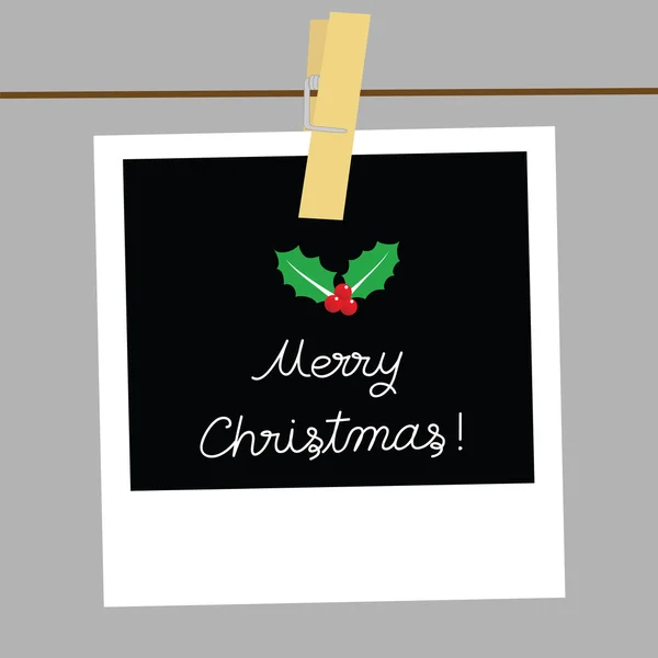 Feliz tarjeta de Navidad1 — Vector de stock