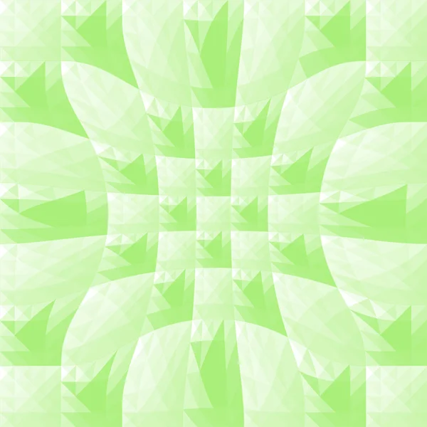 Triângulo verde e fundo quadrado1 — Fotografia de Stock