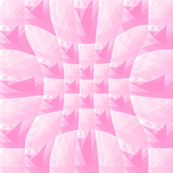 Růžový trojúhelník a čtverec background1 — Stock fotografie