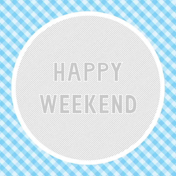 Happy Weekend Contexte — Image vectorielle