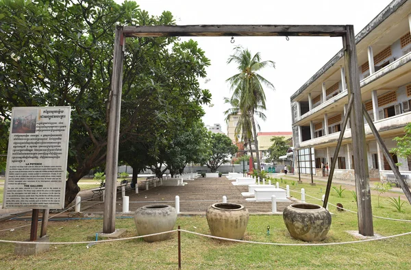 Museu do Genocídio Tuol Sleng (S-21 ) — Fotografia de Stock