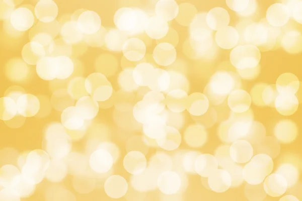 Yellow bokeh light — Stock Photo, Image