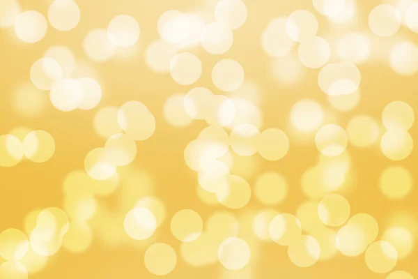 Yellow bokeh light — Stock Photo, Image