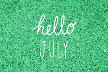 Temmuz tebrik Merhaba