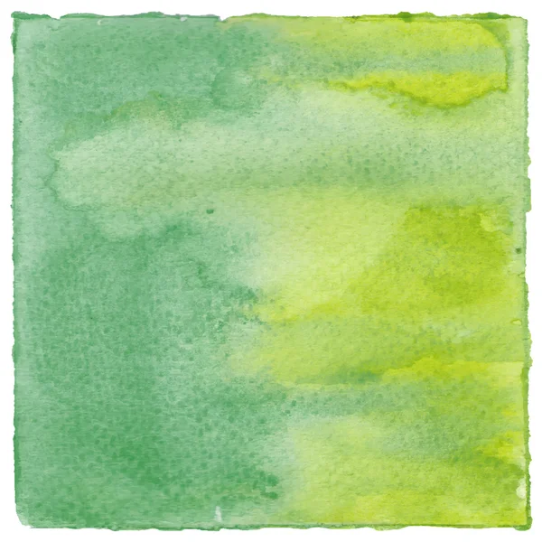 抽象的绿色 watercolor1 — 图库照片