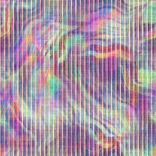 Blurry Rainbow Glitch Camo Texture Background. Irregular Bleeding
