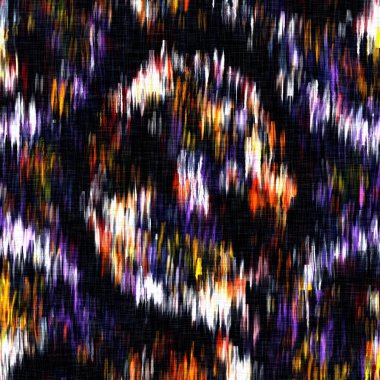 Bulanık gökkuşağı suluboya örülmüş keten dokusu arka plan. Grunge kravatlı, boyalı, pürüzsüz desenli. Yazdırma üzerinde değişken parlak ombre arızası kumaş efekti.