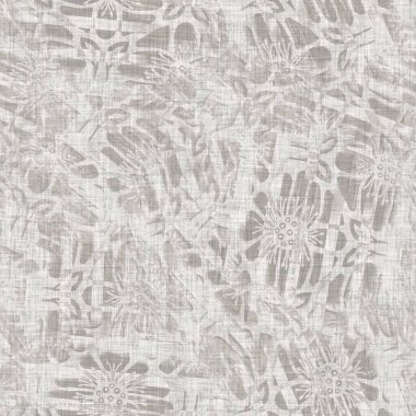 Kusursuz açık gri örgü, keten kumaş dokusu arka planı. Keten kenevir fiber doğal desen. Organik lifler kumaş yüzey malzemelerini birbirine yaklaştırır. Ecru düzensiz bulanık kumaş desenli kaba malzeme