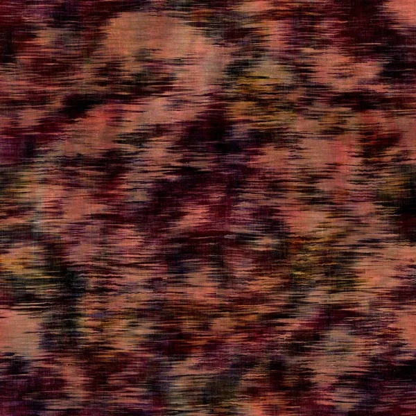 Rozmazané akvarel smyl tkaniny textury pozadí. Grunge problémové kravaty barvivo melanž bezešvé vzor. Různorodý ombre batik efekt po celém tisku. — Stock fotografie