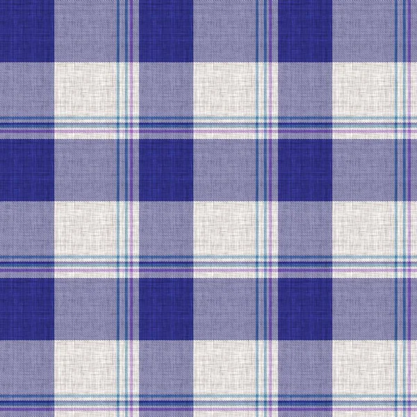 Brei wol geruite achtergrond patroon. Traditioneel warm geruite handgemaakte steek textuur effect. Naadloze mannelijke tweed effect stof. Melange wintertartan overal op print. — Stockfoto