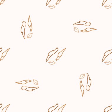 Kusursuz bir arka plan sümüklüböceği cinsiyet ayrımı yok. Tuhaf asgari 2 tonluk toprak rengi. Çocuk odası duvar kâğıdı ya da boho karikatür yumuşakça moda baskılar. 