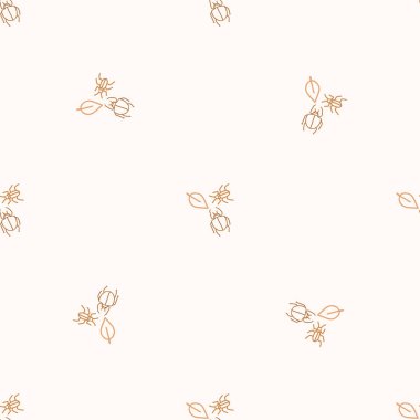 Kusursuz arka plan böceği cinsiyet ayrımı yok. Tuhaf asgari 2 tonluk toprak rengi. Çocuk odası duvar kâğıdı ya da boho karikatür böcek modası her yerde.. 