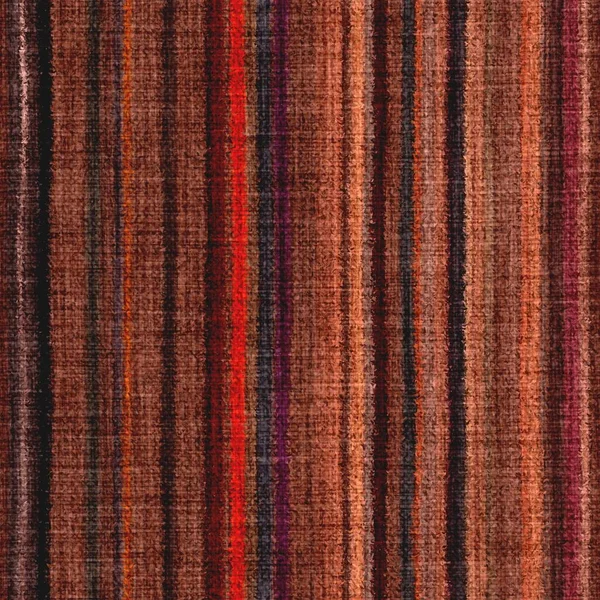 Raya de tapiz vertical multicolor variada textura tejida. Espacio teñido efecto acuarela tejer fondo rayado. Material textil grueso delgado difuso. Alfombra de alfombra de ramo copetudo efecto tela. —  Fotos de Stock