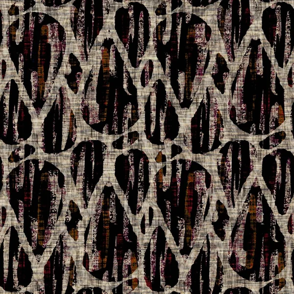 Kusursuz modern sepia camo baskı dokusu arka planı. Benekli kamuflaj deri desenli tekstil kumaş. Hırıltılı, bulanık çarşaflar her yerde. — Stok fotoğraf
