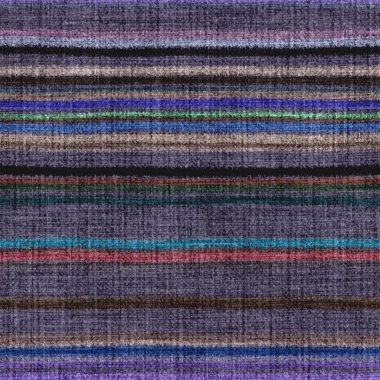 Değişik renklerde, yatay duvar halısı dokuma dokusu. Uzay boyalı suluboya efekt çizgili arka plan örer. Tüylü, ince, pasaklı tekstil malzemesi. Yumru halı kumaş efekti..