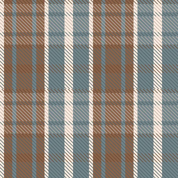 Cute gender neutral tartan vector seamless pattern. Checkered scottish flannel print for celtic home decor. For highland tweed trendy graphic design. Tiled rustic houndstooth grid. — Stock Vector