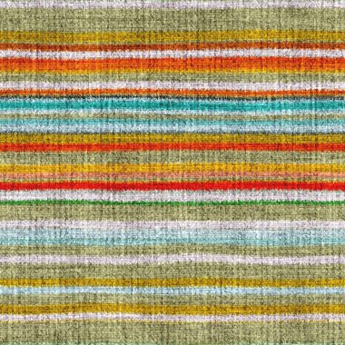 Değişik renklerde, yatay duvar halısı dokuma dokusu. Uzay boyalı suluboya efekt çizgili arka plan örer. Tüylü, ince, pasaklı tekstil malzemesi. Yumru halı kumaş efekti..