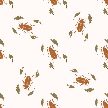 Kusursuz arka plan böceği cinsiyet ayrımı yok. Tuhaf asgari 2 tonluk toprak rengi. Çocuk odası duvar kâğıdı ya da boho çizgi film böcek modası her yerde..