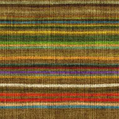 Değişik renklerde, yatay duvar halısı dokuma dokusu. Uzay boyalı suluboya efekt çizgili arka plan örer. Tüylü, ince, pasaklı tekstil malzemesi. Yumru halı kumaş efekti..