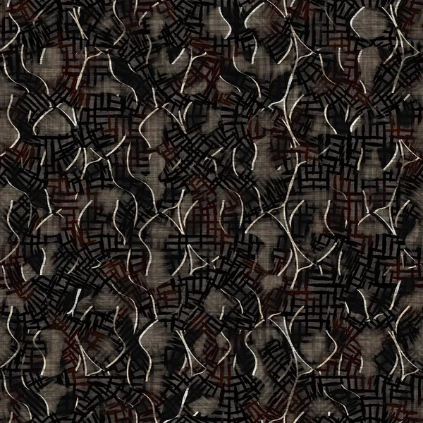 Kusursuz modern sepia camo baskı dokusu arka planı. Benekli kamuflaj deri desenli tekstil kumaş. Hırıltılı, bulanık çarşaflar her yerde. 