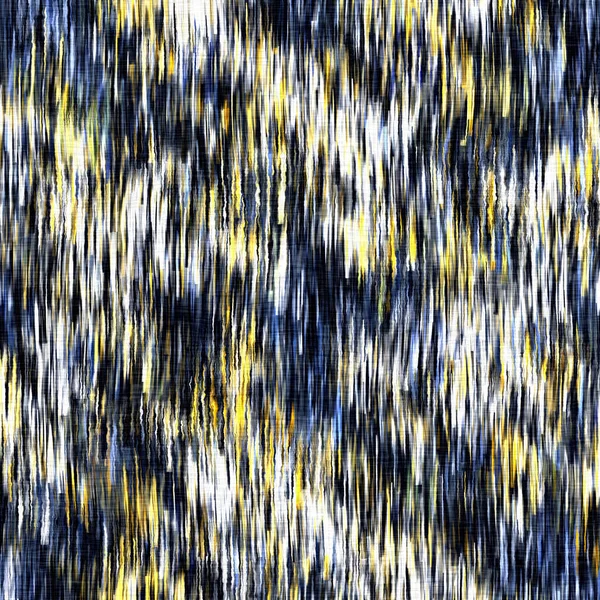 Suddig akvarell tvättas ut vävd linne konsistens bakgrund. Grunge bekymrad slips färgämne melange sömlös mönster. Variegerad ombre batik effekt över hela tryck. — Stockfoto
