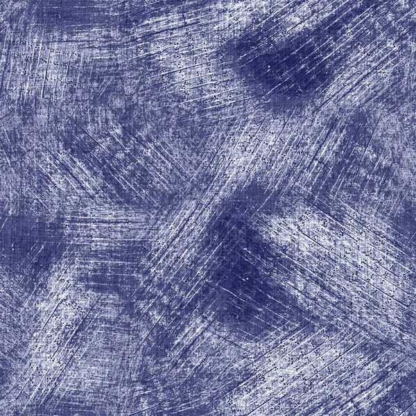 Struttura a strisce lavate indaco senza cuciture. Blu tessuto boro lino cotone tinto effetto sfondo. Giapponese ripetizione batik resistere modello. Asiatico rigato tutto tessile stampa. — Foto Stock