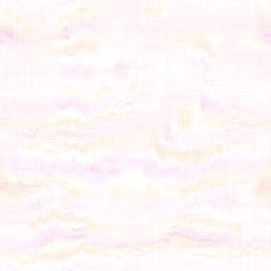 Kusursuz, soluk, bohem bir kravat boyası izi silinmiş. Grunge hafif suluboya doku arka planı. Kopya alanı olan benekli tekstil kumaşı. Boyalı, pastel, bulanık kumaşlar her yere basılmış. 