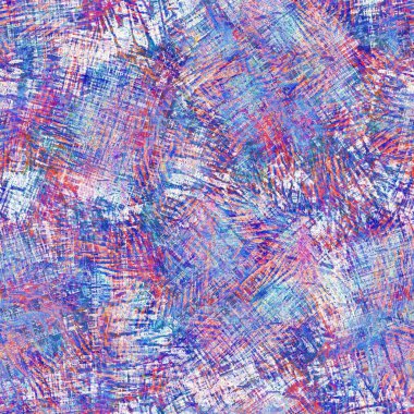 Kusursuz yaz boho 'su parmak izini sildi. Grunge hafif suluboya kolaj dokusu arka planı. Plaj desenli tekstil kumaşı. Boya mavisi, pastel, bulanık, püre, her yerde arıza var. 