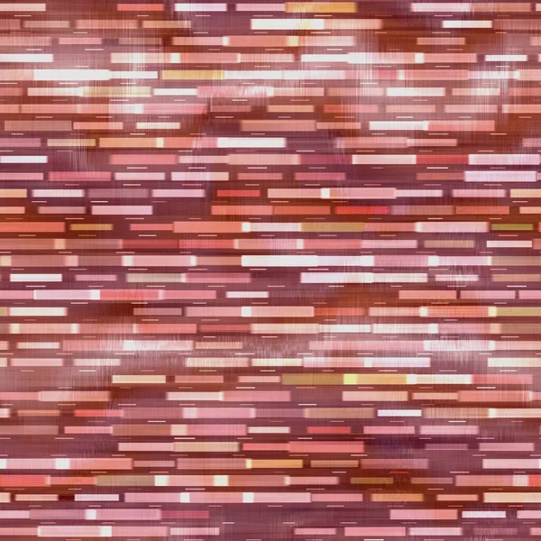 Blur Glitch gebrochenen Streifen Textur Hintergrund. Unregelmäßige geometrische Linie Aquarell Farbstoff nahtlose Muster. Ombre multicolor digital uneben im ganzen Druck. Bunt gestreifte Waschbleiche. — Stockfoto