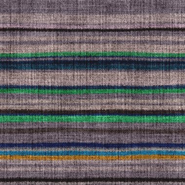 Değişik renklerde, yatay duvar halısı dokuma dokusu. Uzay boyalı suluboya efekt çizgili arka plan örer. Tüylü, ince, pasaklı tekstil malzemesi. Yumru halı kumaş efekti..