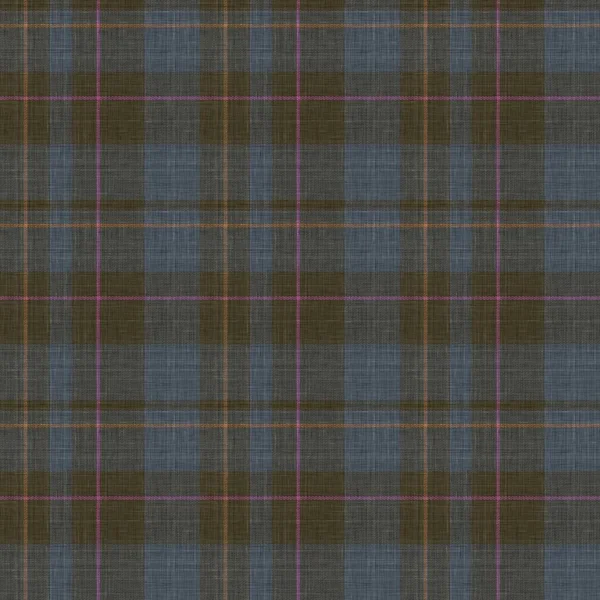 Sticka ull rutigt bakgrundsmönster. Traditionell varm rutig handsydd stygnstruktur effekt. Sömlös maskulin tweed effekt tyg. Melange vinter tartan över hela tryck. — Stockfoto