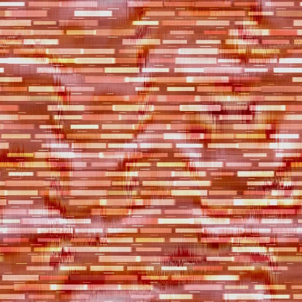 Blur Glitch gebrochenen Streifen Textur Hintergrund. Unregelmäßige geometrische Linie Aquarell Farbstoff nahtlose Muster. Ombre multicolor digital uneben im ganzen Druck. Bunt gestreifte Waschbleiche. — Stockfoto